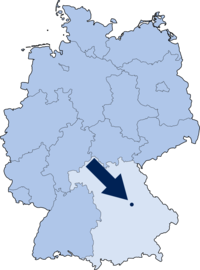 Parsberg in Deutschland (Geodaten: OpenStreetMap)